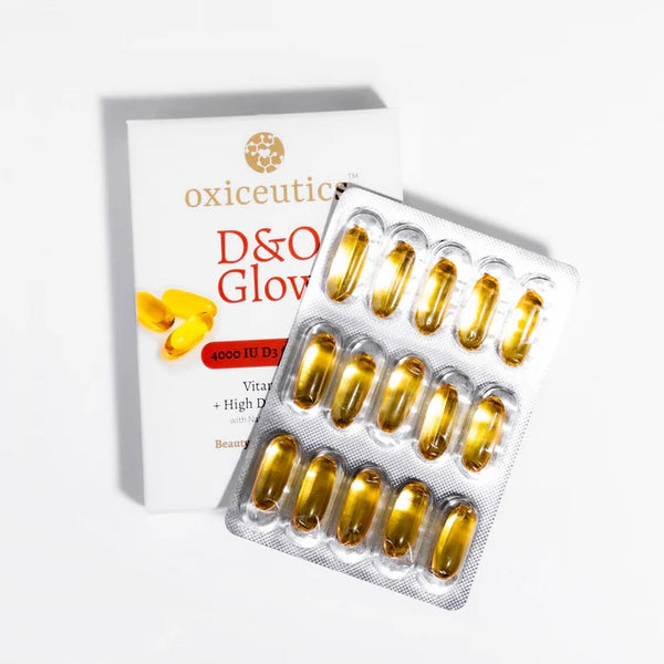 Oxiceutics | D&O Glow 4000 IU | 30 soft gel capsules