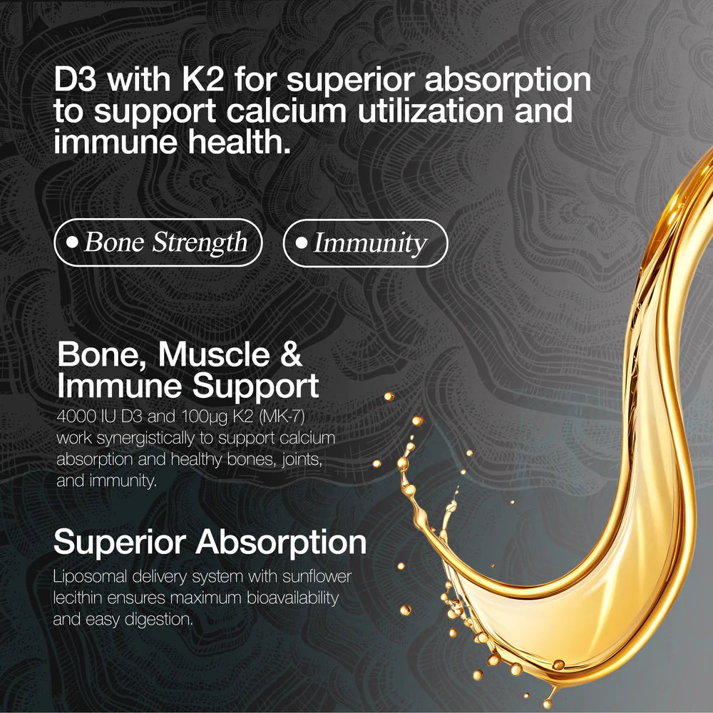 EHC Sport - Vitamin D3 & K2 (Liposomal) | 300ml