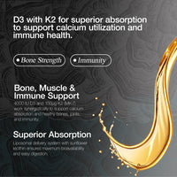 Thumbnail for EHC Sport - Vitamin D3 & K2 (Liposomal) | 300ml