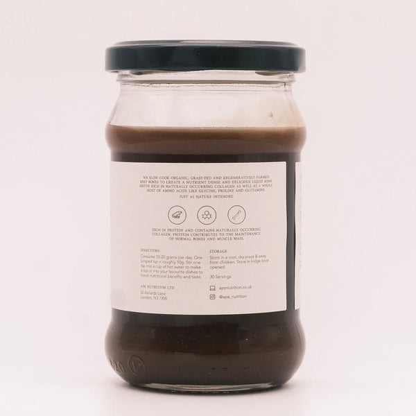 APE Nutrition - Bone Broth Liquid Concentrate 300g (Grass-Fed & Organic)