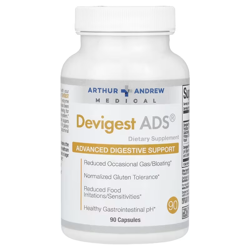 Devigest ADS 90caps (Arthur Andrew Medical) (Digestive Enzyme formula)