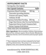 Thumbnail for Dr Wong’s WAM Essentials - Digest-Fuerte™ Digestive Enzyme Complex (90caps)