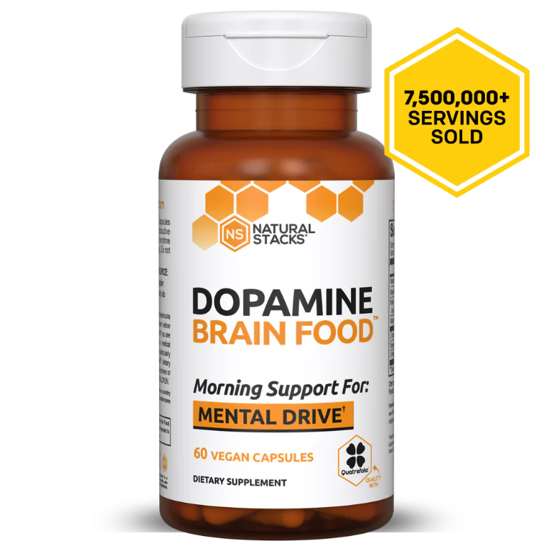 Dopamine Brain Food™ - 60 Capsules (Natural Stacks)