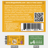 Thumbnail for Dragon Herbs - Astragalus Drops (240ml/8floz)