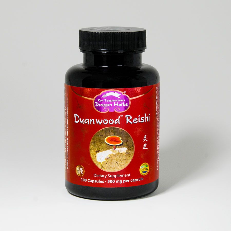 Dragon Herbs Duanwood Reishi 100caps (500mg)