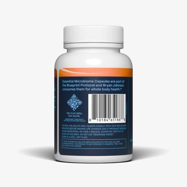 Blueprint | Essential Microbiome (30 liquid veg caps)