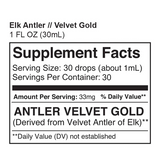 Thumbnail for Surthrival Immortal Velvet GOLD (elk antler velvet) 30ml