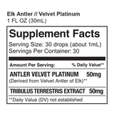 Thumbnail for Surthrival Immortal Velvet PLATINUM (elk antler velvet) 30ml