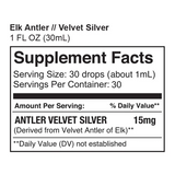 Thumbnail for Surthrival Immortal Velvet SILVER (elk antler velvet) 30ml