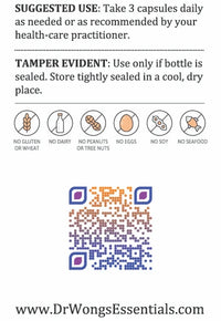 Thumbnail for Dr Wong's WAM Essentials - Enkindle (90caps)