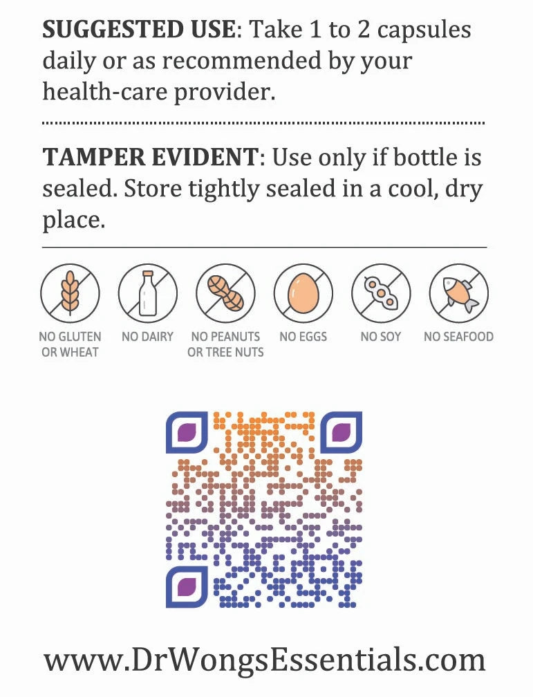 Dr Wong’s WAM Essentials - Equanimity® Herbal Extract Supplement (60caps)