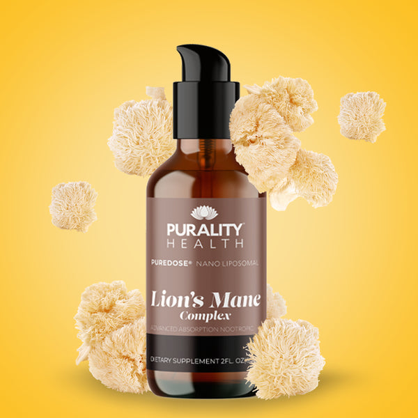 Purality Health - PureDose® Nano Liposomal Lion’s Mane Complex 2floz (60ml)