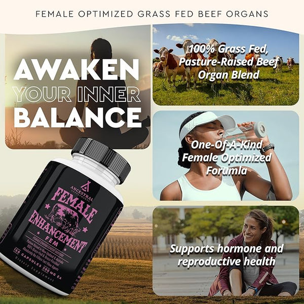 Ancestral Supplements -  Female Enhancement Mixture - FEM (180 capsules / 500mg)