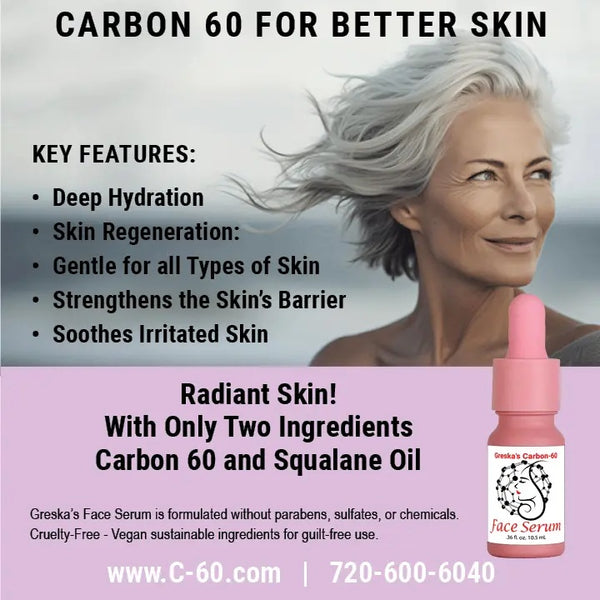 Greska's C60 Face Serum (10.5ml)