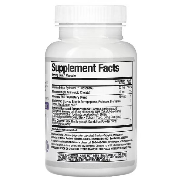 Arthur Andrew Medical - FibroVera AHS - Women’s Hormonal Support Formula (90caps)