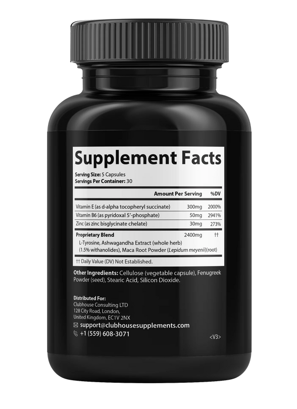 Clubhouse "Fire" Formula (120 capsules)