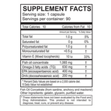 Thumbnail for Pharmaceutical Grade (Omega 3) Fish Oil (90caps 1000mg each)