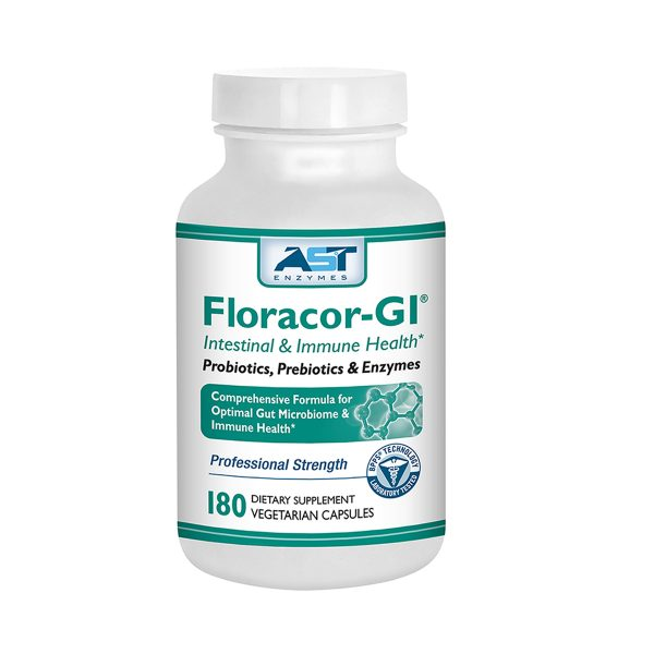 AST Enzymes Floracor-GI 180 caps