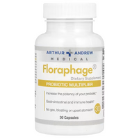 Thumbnail for Floraphage, 30 Capsules (Arthur Andrew Medical) (Prebiotic / probiotic supplement)