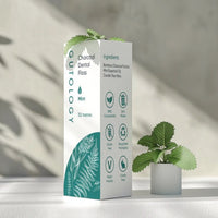Thumbnail for Gutology Charcoal Dental Floss (30 metres - 100 uses) Mint