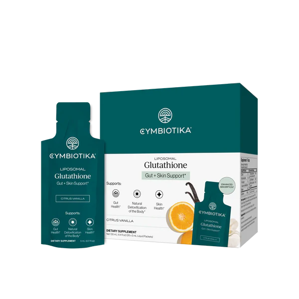 Cymbiotika - Liposomal Glutathione (25x5ml pouches) (Citrus Vanilla)
