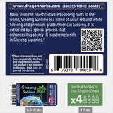 Thumbnail for Dragon Herbs - Ginseng Sublime Drops (2floz/60ml)