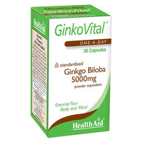 Thumbnail for Health Aid - Ginkgo Biloba 5000mg 30 caps