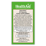 Thumbnail for Health Aid - Ginkgo Biloba 5000mg 30 caps