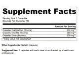 Thumbnail for Ancestral Supplements - Grass Fed Gallbladder w/ Ox Bile and Liver - (180 capsules / 500mg)