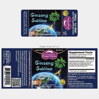 Thumbnail for Dragon Herbs - Ginseng Sublime Mini Drops 0.25oz (7.5ml)