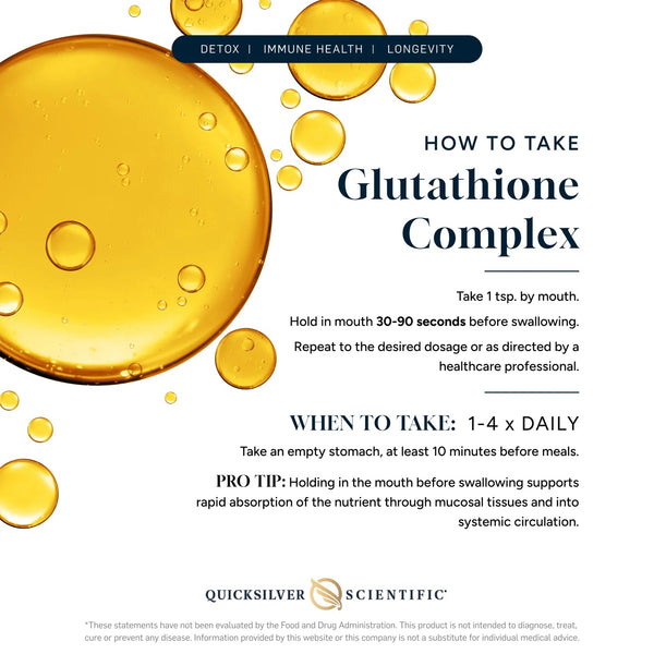 Quicksilver Scientific - Glutathione Complex (100ml)
