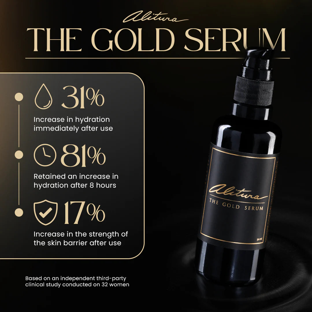 Alitura - The Gold Serum | Botanical Facial Oil for Radiant Skin (50ml)