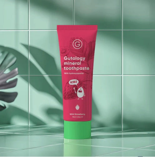 Gutology Kids Mineral Toothpaste with hydroxyapatite (75ml) Wild Strawberry