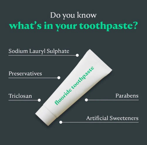 Gutology Mineral Toothpaste with hydroxyapatite (15ml - 7 day supply) Travel pack