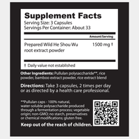 Thumbnail for Dragon Herbs He Shou Wu (100caps 450mg)