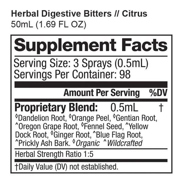 Surthrival Herbal Digestive Bitters 50ml