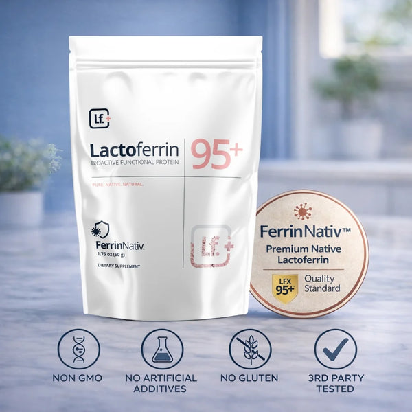Lactoferrin Co - Lactorferrin Powder 95+ 300mg (50g)