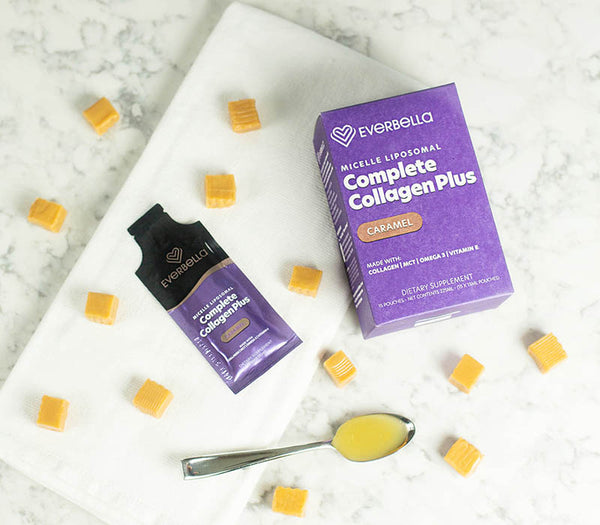 Everbella - Complete Collagen Plus 15x15ml pouches (Caramel Flavour)