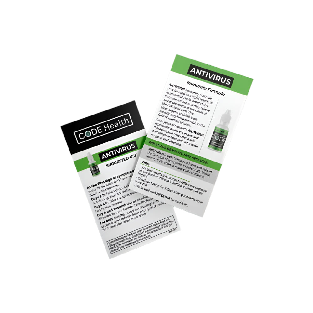CODE Health | ANTIVIRUS (Immunity Formula) | Each 3ml bottle contains ...