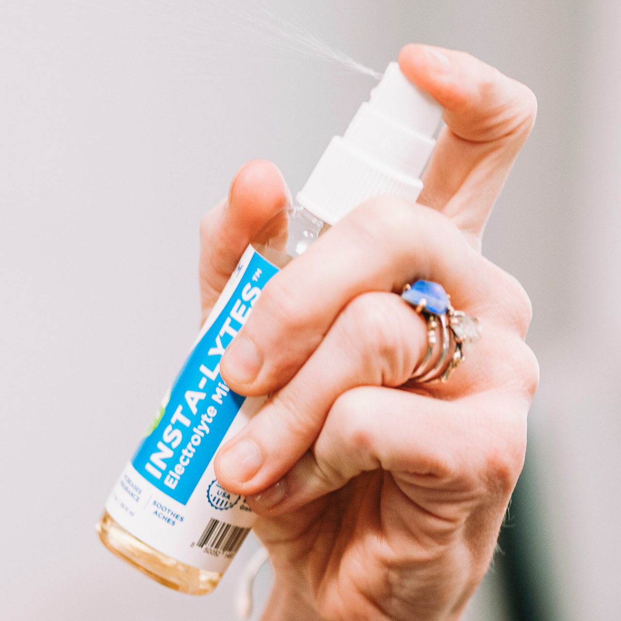 BEAM Minerals - Insta-Lytes 2floz (59ml) Cramp-Relief, Electrolyte Misting Spray