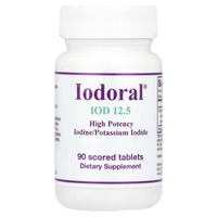 Thumbnail for Optimox Iodoral (12.5mg) 90 tabs - Iodine supplement