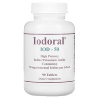 Thumbnail for Optimox Iodoral (50mg) 90 tabs - Iodine supplement