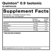 Thumbnail for Quicksilver Scientific - Quinton Isotonic 30 (x10ml) Ampoules
