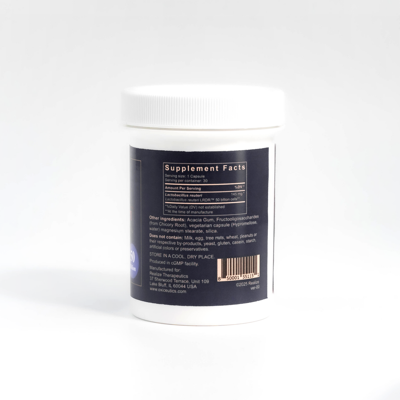 Oxiceutics | MyReuteri 50 Billion | 30 capsules