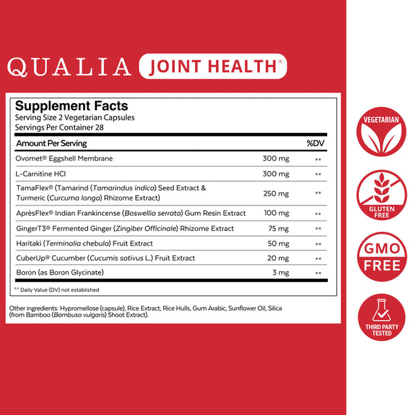 Qualia Joint Health (56caps) | All-in-One Mobility Support
