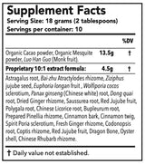 Thumbnail for Jing Herbs - Coco Qi Latte Botanical Cacao Blend - Herbal Drink Mix (180g)