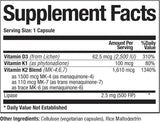 Thumbnail for Arthur Andrew Medical - KD Ultra - Full Spectrum Vitamin K2 with Vegan D3 (30caps)