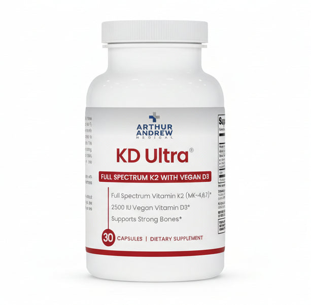 Arthur Andrew Medical - KD Ultra - Full Spectrum Vitamin K2 with Vegan D3 (30caps)