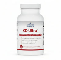 Thumbnail for Arthur Andrew Medical - KD Ultra - Full Spectrum Vitamin K2 with Vegan D3 (30caps)