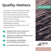 Thumbnail for KÄÄPÄ Mushrooms - Lion’s Mane Organic Liquid Extract Tincture (50ml)